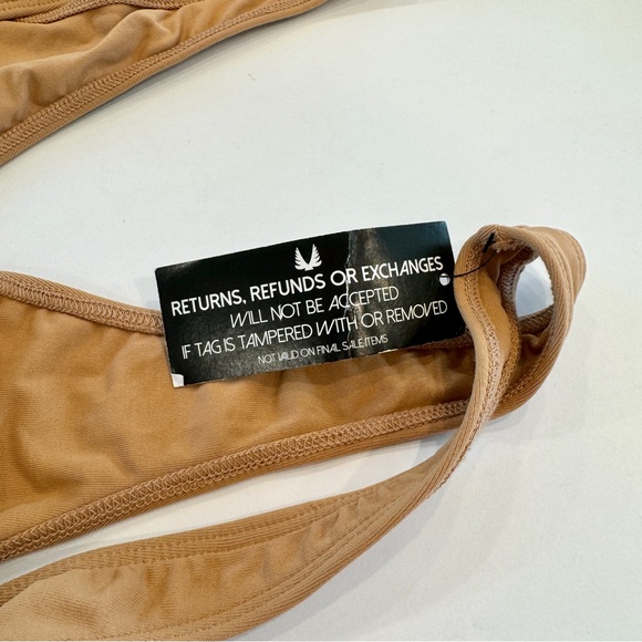 NWT Minimale Animale Nude Thong Swim Suit One Piece Bathing suit skin tone - Picture 10 of 15